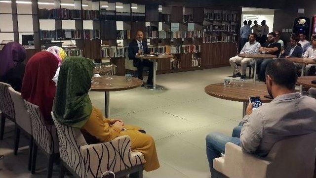 Başkan Altunay T&uuml;gva S&ouml;yleşisinde Gen&ccedil;lerle Bir Araya Geldi 2