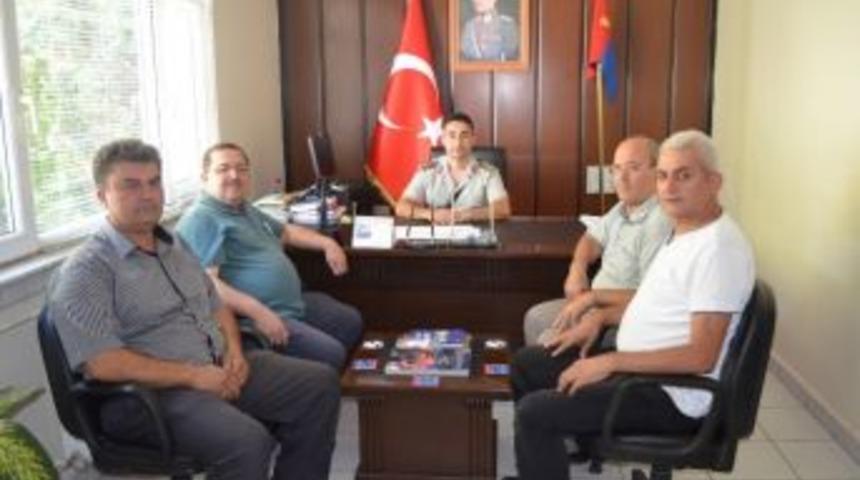 Başkanlardan Yeni Komutana Ziyaret