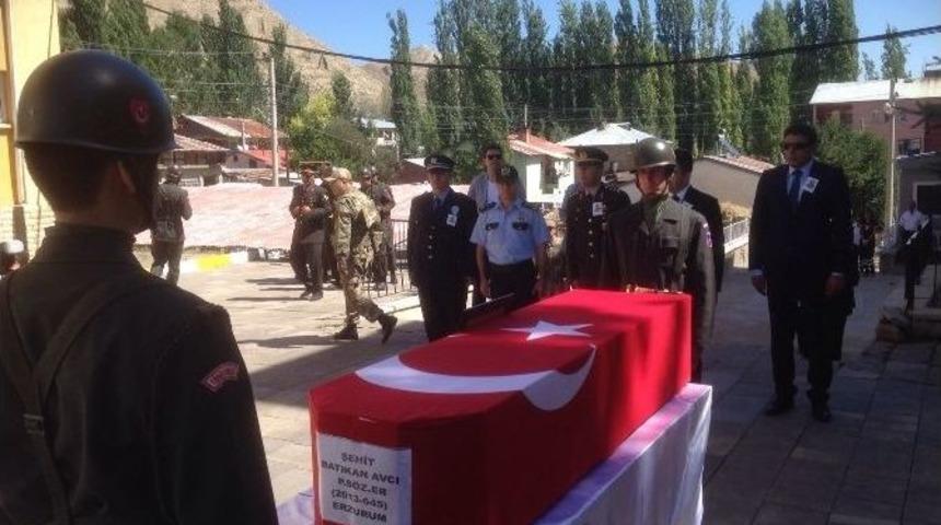 Erzurumlu Şehit Son Yolculuğuna Uğurlandı