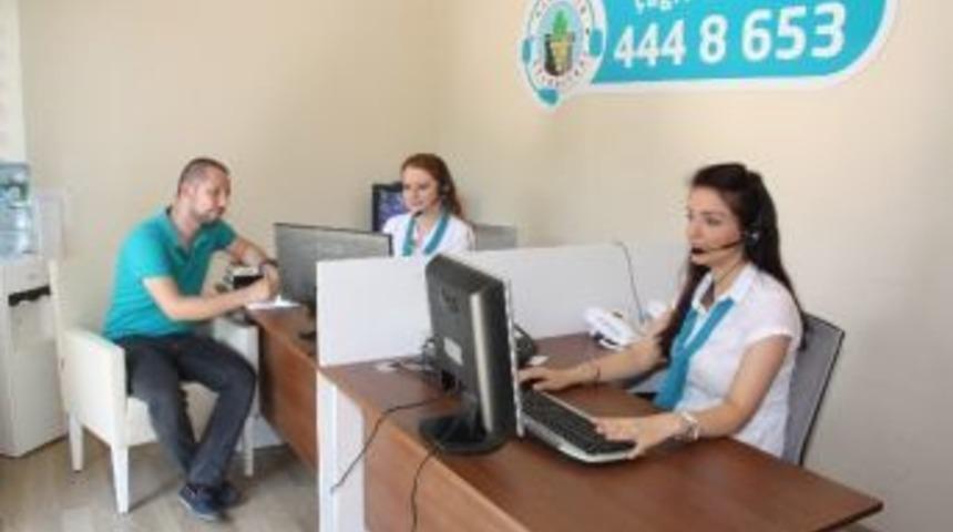 Belediye &Ccedil;ağrı Merkezi Halka Hizmet Etmeye Devam Ediyor