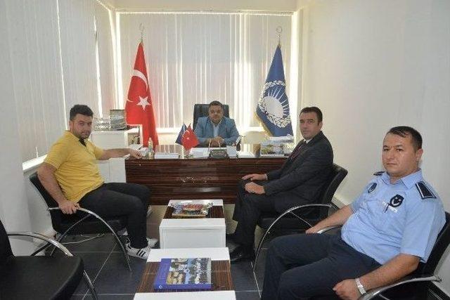Başkan Yağcı&rsquo;dan Zabıta M&uuml;d&uuml;rl&uuml;ğ&uuml;&rsquo;ne Ziyaret 1