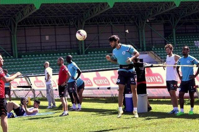 Giresunspor, Göztepe Maçı Hazırlıklarını Sürdürüyor