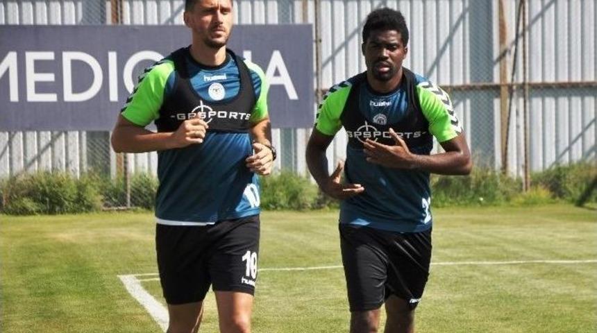 Torku Konyaspor Milli Ma&ccedil; Arasında Hazırlıklarını S&uuml;rd&uuml;r&uuml;yor