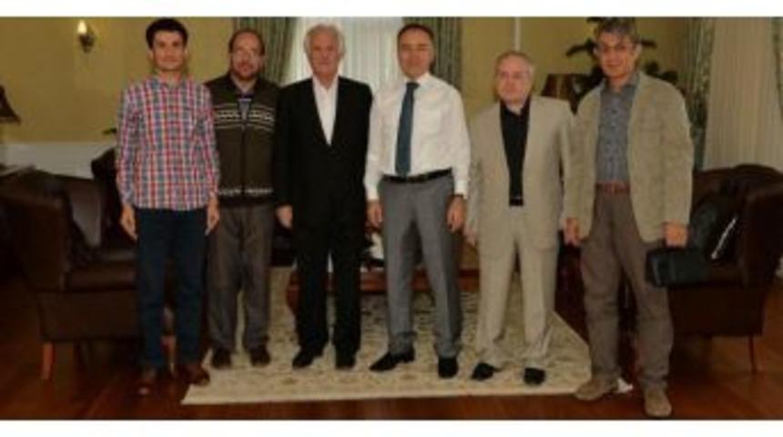 Tyb Erzurum Şubesi Vali Altıparmak&rsquo;ı Ziyaret Etti