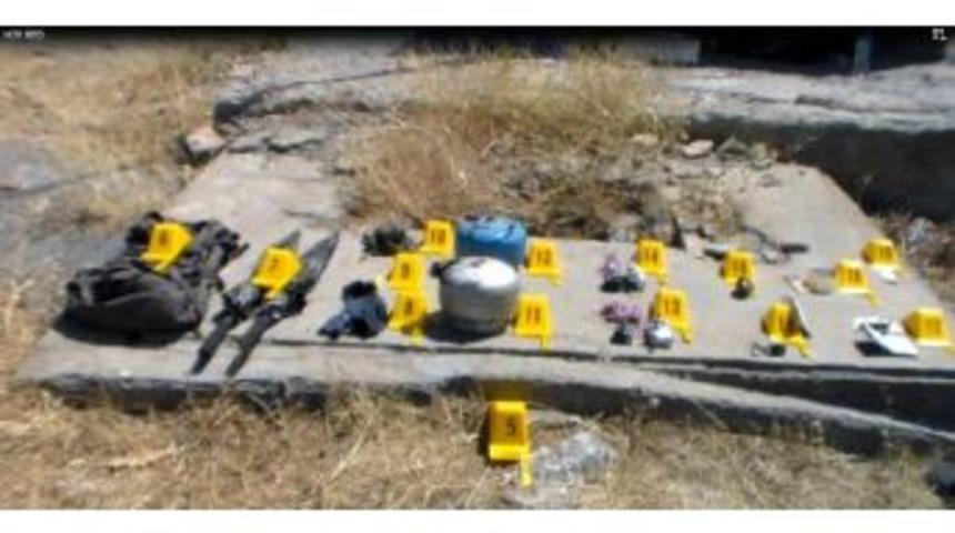 Pervari'de Ka&ccedil;an Pkk'lıların Bıraktığı Bomba Ve M&uuml;himmat Bulundu