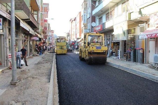 Kozcağız’da Asfalt Çalışmaları Başladı