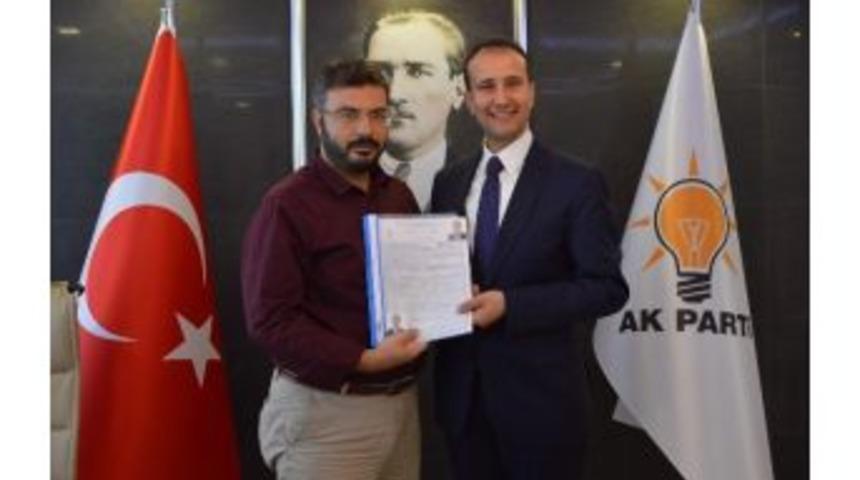 Hakan &Ccedil;ağlar Er&uuml;rker Ak Parti&rsquo;den Adaylık M&uuml;racaatı Yaptı