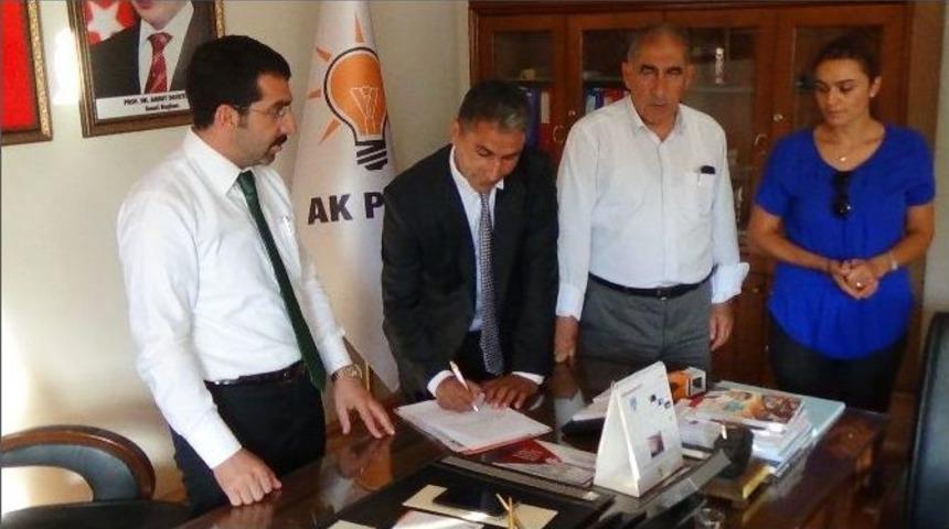 Garip Ebiri Ak Parti&rsquo;den Milletvekili Aday Adaylığı Başvurusunu Yaptı