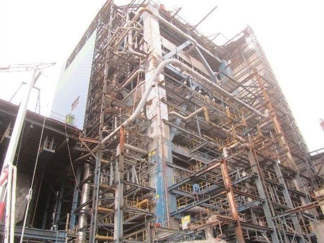 Termik Santralde Hasarlı Üniteler Üretime Hazırlanıyor 1