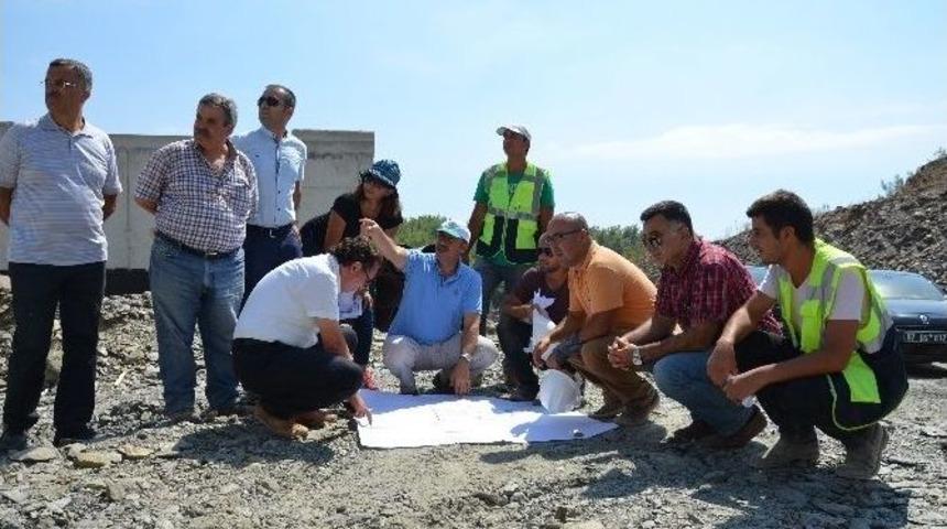 Dsi B&ouml;lge M&uuml;d&uuml;r&uuml; &Ouml;zg&uuml;r, Alanya&rsquo;da Ki İnşaatları İnceledi