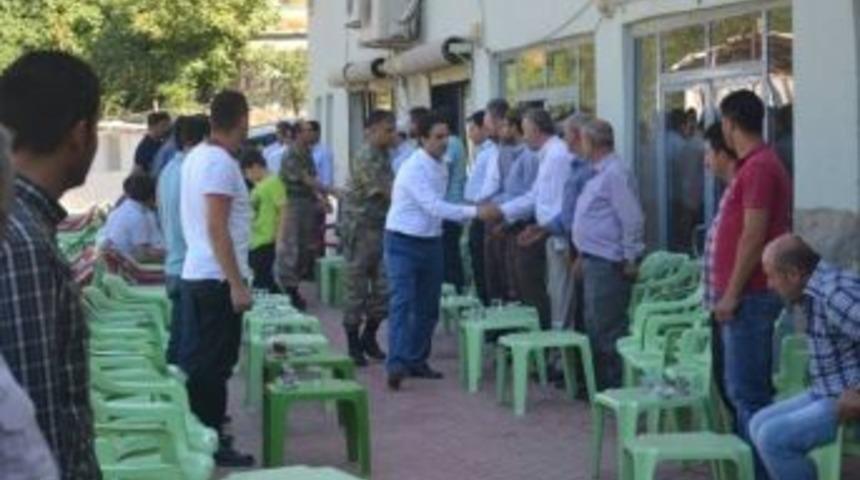 Sason Kaymakamından Taziye Ziyaretleri