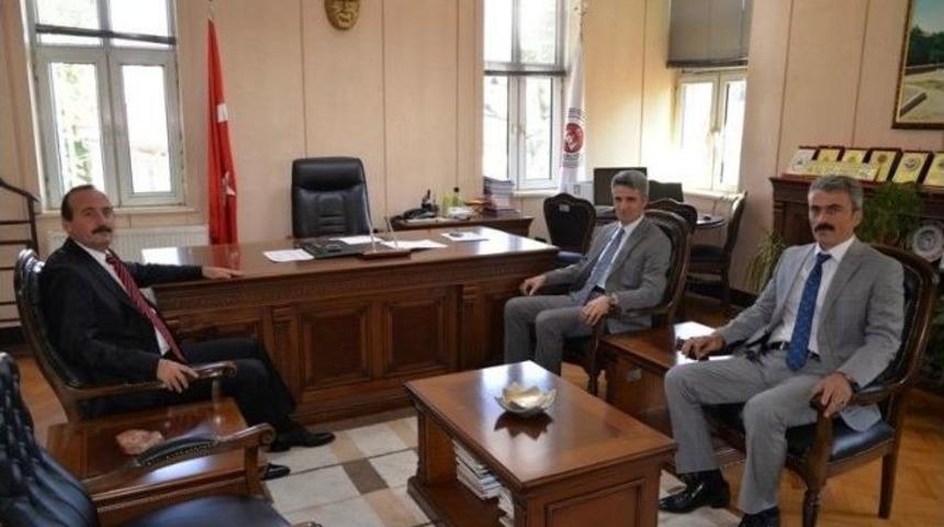 Vali Baruş, Cumhuriyet Başsavcısı Ve Baro Başkanı&rsquo;nı Ziyaret Etti