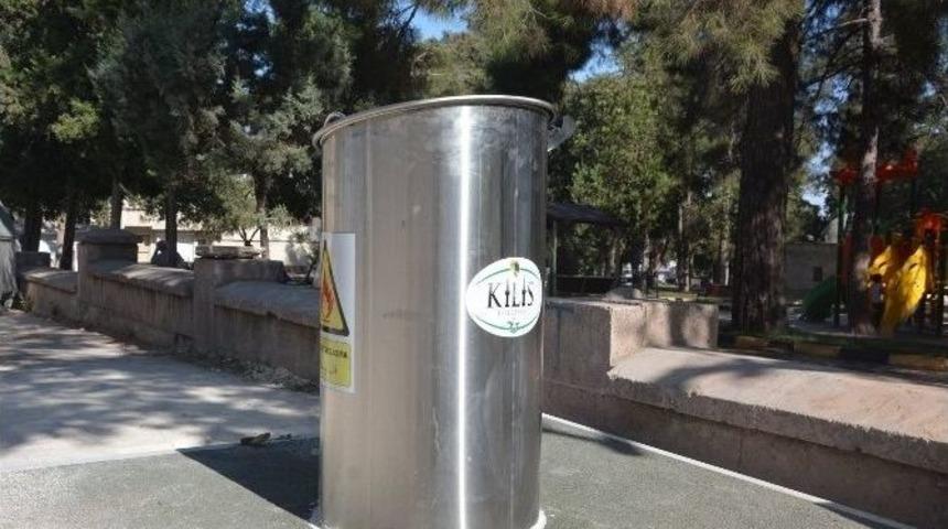 Yeraltı &Ccedil;&ouml;p Konteynerları Kondu