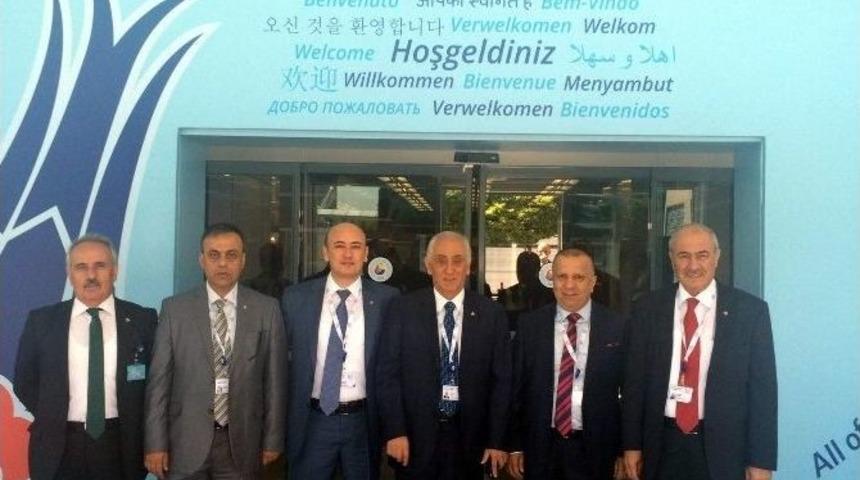 Ayto Başkanı &Uuml;lken, Business 20 Toplantılarına Katıldı