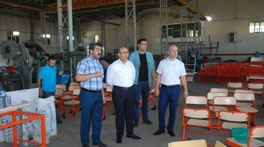 Vali Demirtaş Osb’de İncelemelerde Bulundu