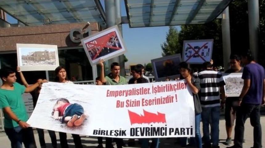 Tobb &Ouml;n&uuml;ndeki G-20 Protestosunda Arbede