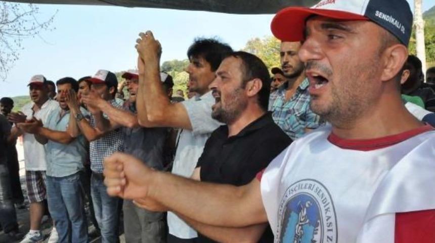 500 Madencinin Grevde Olduğu Şirket, Sendikayı Su&ccedil;ladı (2)