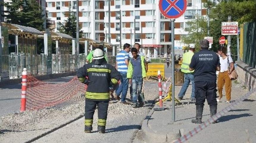 Patlayan Doğalgaz Borusu Paniğe Yol A&ccedil;tı