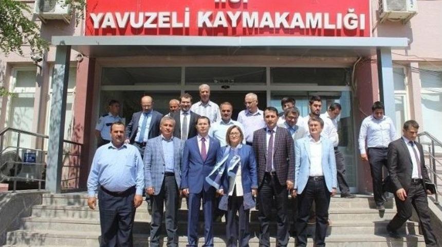 Başkan Şahin&rsquo;den Yavuzeli Ziyareti