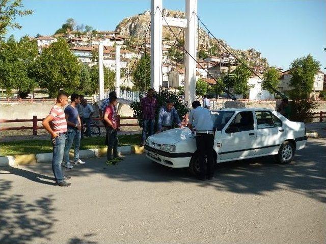 Tokat’ta Trafik Kazası: 1 Yaralı