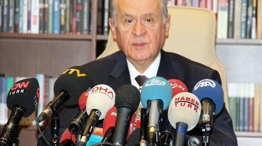 Mhp Lideri Bah&ccedil;eli: &ldquo;t&uuml;rkeş Bey&rsquo;e Yakıştırmadım&rdquo;