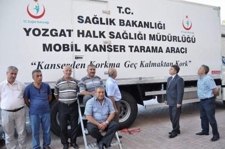 Yozgat’ta Mobil Kanser Tarama Tır’ı Köylerdeki Kadınlara Yerinde Hizmet Verecek