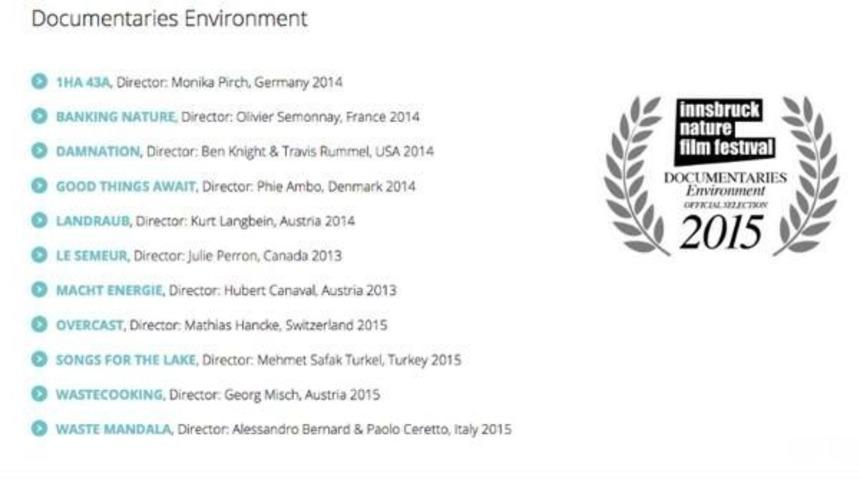 G&ouml;l Belgeseli Avusturya'da Finale Kaldı