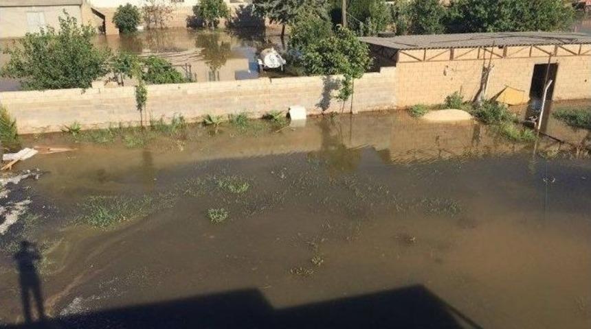 Viranşehir&rsquo;de Bir Mahalle Sular Altında Kaldı