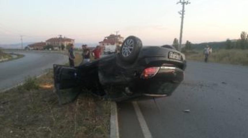 İskilip&rsquo;te Trafik Kazası: 1 Yaralı