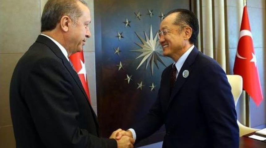 Cumhurbaşkanı Erdoğan, D&uuml;nya Bankası Başkanını Kabul Etti