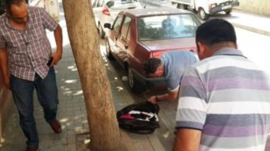 &Ouml;demiş&rsquo;te Ş&uuml;pheli &Ccedil;anta Paniği