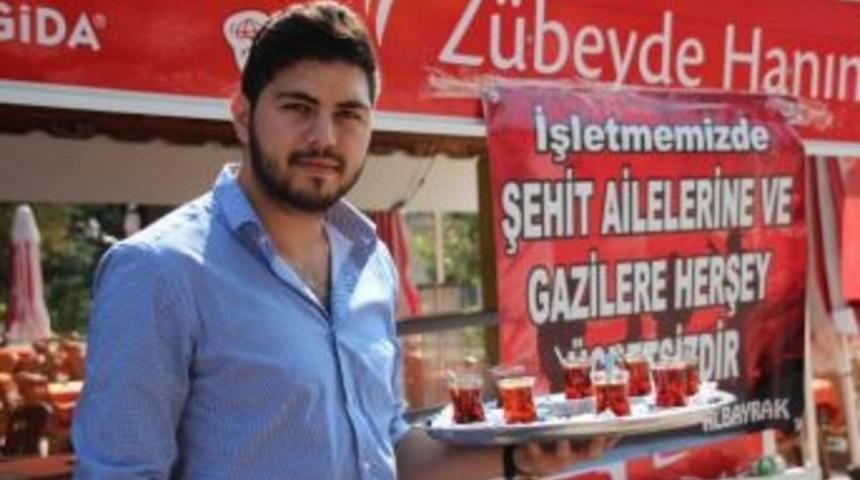 &Ccedil;ay Bah&ccedil;esinde Şehit Aileleri Ve Gazilere Her Şey &Uuml;cretsiz