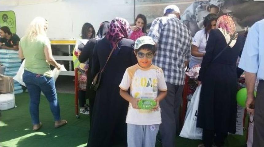 L&ouml;sev İyilikler Tır&rsquo;ı Konya&rsquo;da İyilik Sa&ccedil;tı