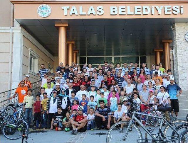 Talas’ta Pedallar Sağlık İçin Döndü