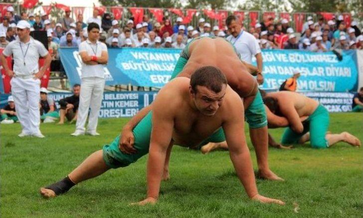 Erzurum’da Altın Kemer Karakucak Güreşleri Heyecanı G4