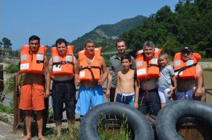 Solaklı Deresi Şambrel Raftingle Coştu G1