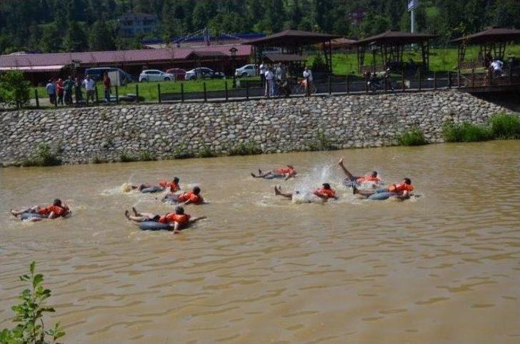 Solaklı Deresi Şambrel Raftingle Coştu G2