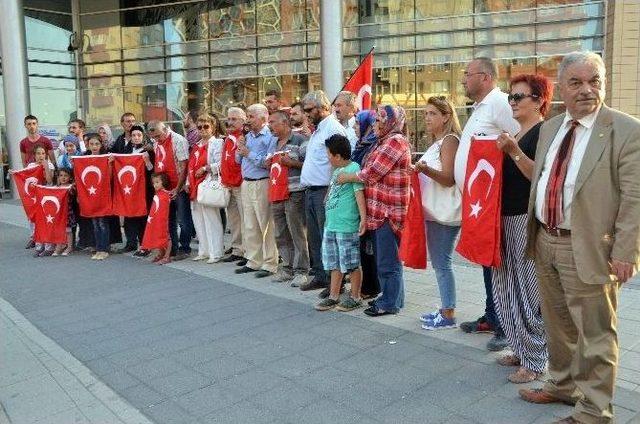 Karadenizliler Terör Olaylarını Protesto Etti