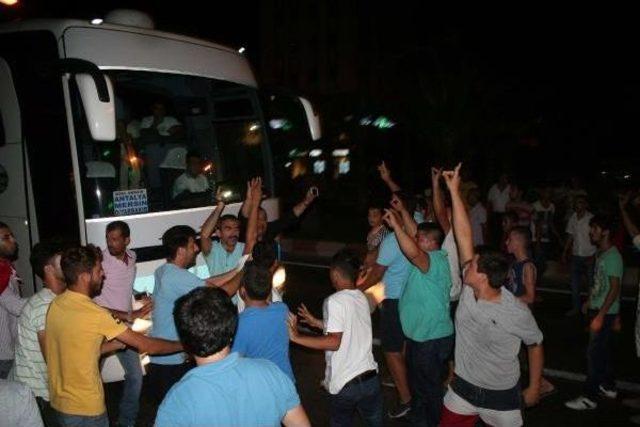 Erdemli de Ter&ouml;r Saldırısı Protesto Edildi 2