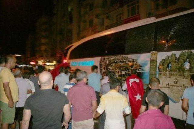 Erdemli de Ter&ouml;r Saldırısı Protesto Edildi 3