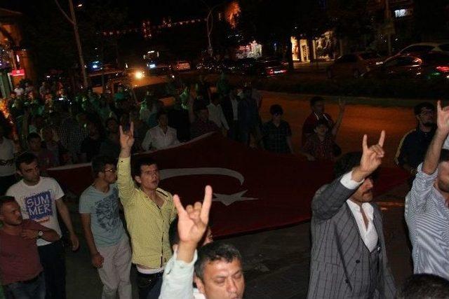 Ülkücülerden Hain Saldırıya Protesto