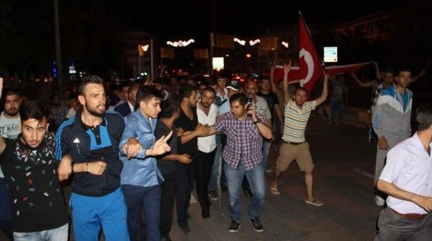 Dağlıca Saldırısı Protestosunda Gergin Anlar Yaşandı