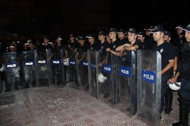 Dağlıca Saldırısı Protestosunda Gergin Anlar Yaşandı 2