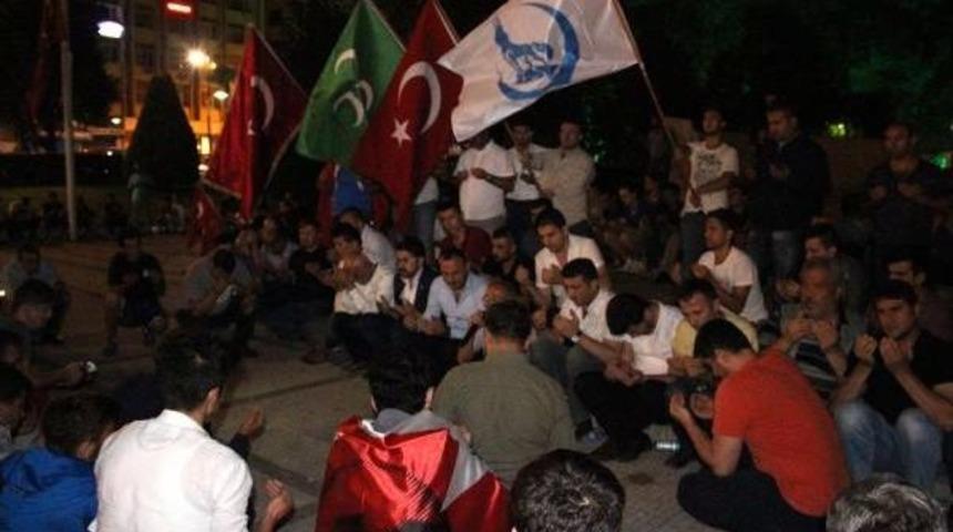 Ereğli'de Dağlıca Saldırısı Protesto Edildi