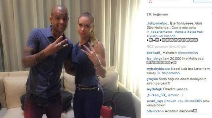 Melo’dan Milli Takıma Destek