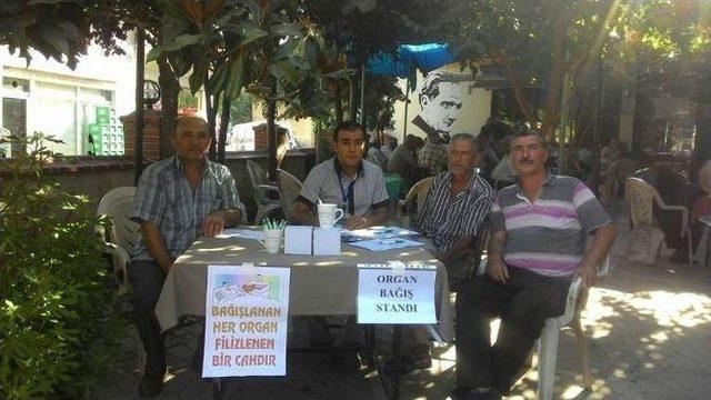 Gökçeören Mahallesine Organ Bağışı Standı 1