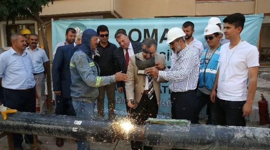 Kış &Ouml;ncesi Soma&rsquo;ya B&uuml;y&uuml;k Hizmet