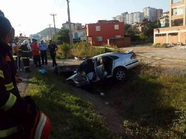 Ordu'da Otomobil Yağmur Suyu Kanalına Düştü: 4 Öldü