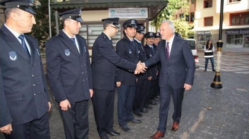 Başkan Kamil Sara&ccedil;oğlu: Zabıta Belediyenin Aynasıdır