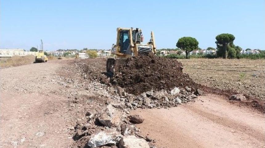 Expo-kundu-belek Yolu &Ccedil;alışmaları Devam Ediyor
